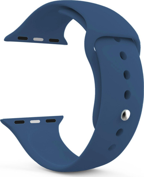 Apple Watch Series 8 41mm Silikon Kordon Lacivert
