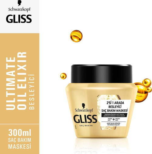 Ultimate Oil Elixir Besleyici Saç Bakım Maskesi 300 ml