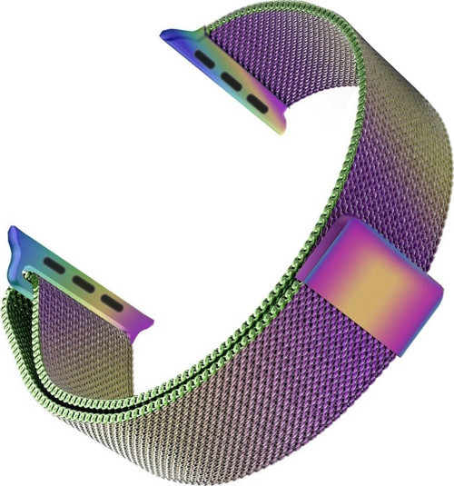 Apple Watch SE 2022 40mm Milanese Loop Kordon Iridescent