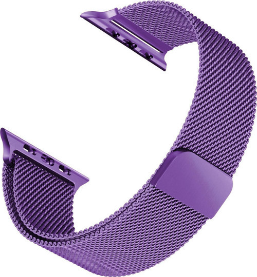 Apple Watch Series 7 45mm Milanese Loop Kordon Mor