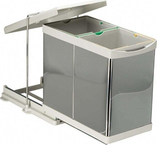 Steely 21200 Raylı Dolap Içi Çöp Kovası 14 14 Lt (28 LT)