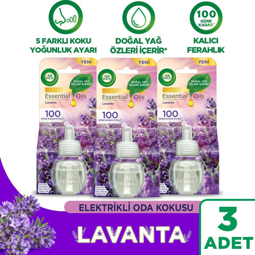 Elektrikli Oda Kokusu Yedek Lavanta x 3