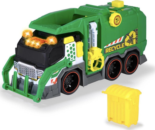 Dickie Geri Dönüşüm Kamyonu, Sesli ve Işıklı, Motorlu Kaldırma İşlevli, 39 cm 203307001