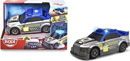 Dickie Polis Arabası, Sesli Ve İşıklı, Açılabilir Bagajlı, 15 Cm 203302030