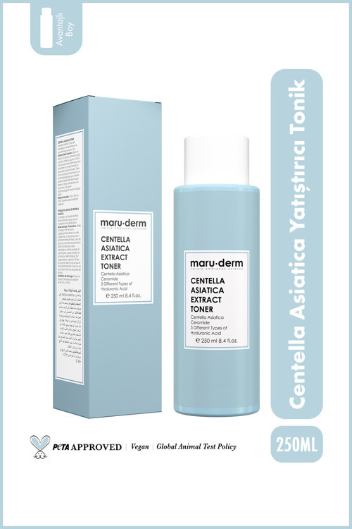 Centella Asiatica Yatıştırıcı & Ceramide Nemlendirici Tonik 250 Ml