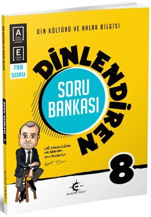 Eker Test Yayınları 8. Sınıf Din Kültürü ve Ahlak Bilgisi Dinlendiren Soru Bankası