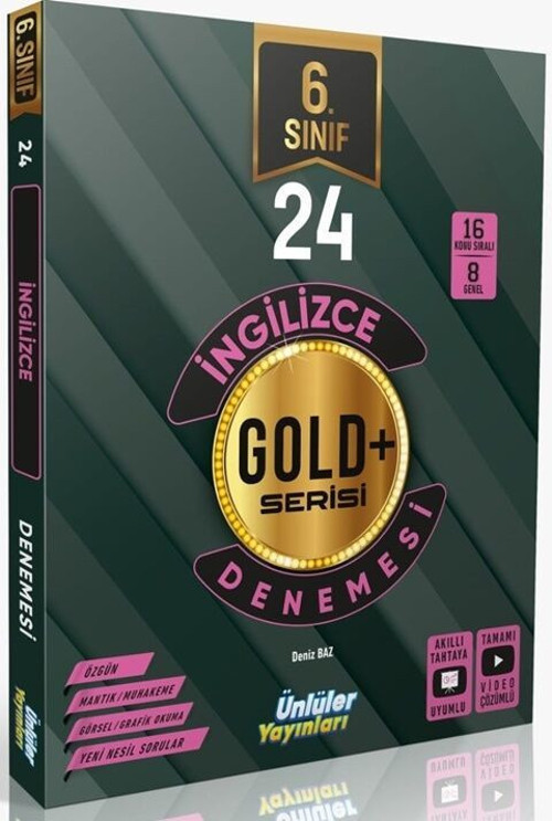 Ünlüler Karması 6. Sınıf İngilizce 24 Deneme