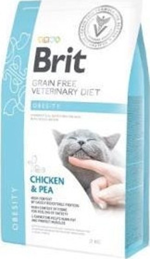 Brit Veterinary Diet Obesity Kilo Kontrolü İçin Tahılsız Kedi Maması 2kg