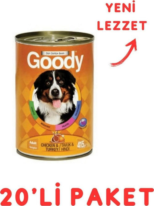 Tavuklu Yetişkin Köpek Konservesi 400 Gr - 20'Li Paket