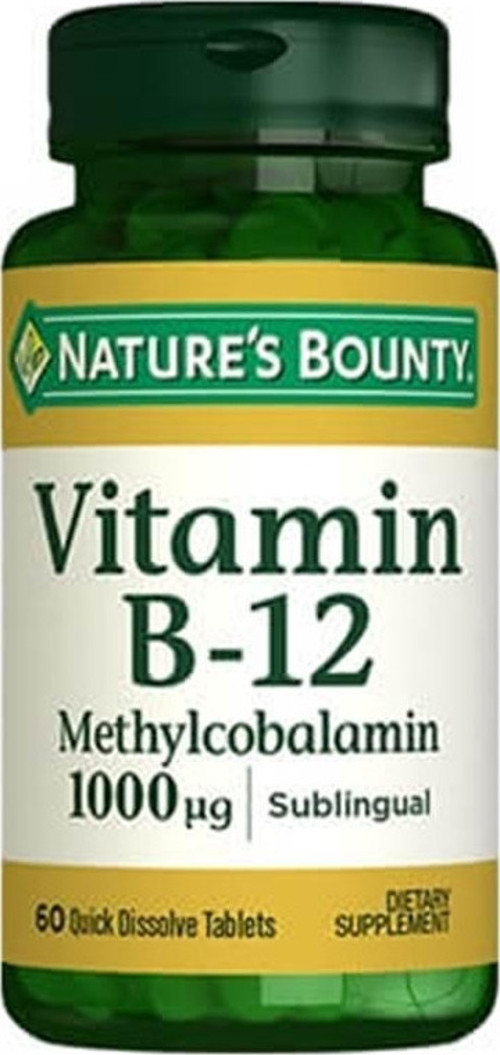 Vitamin B12 Methylcobalamin 1000 mcg 60 Tablet