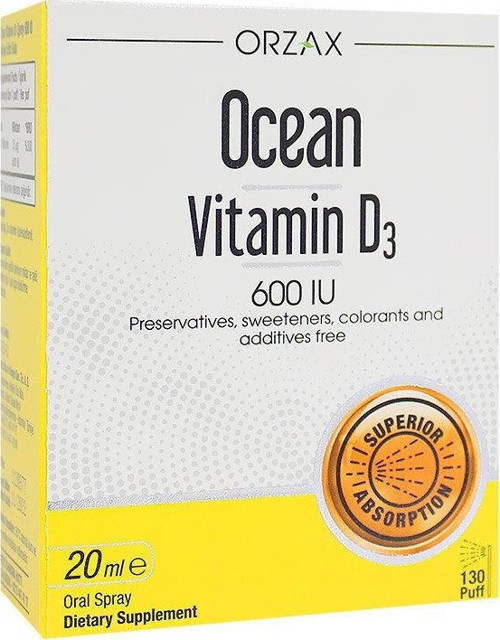 Vitamin D3 600 IU Sprey 20ml