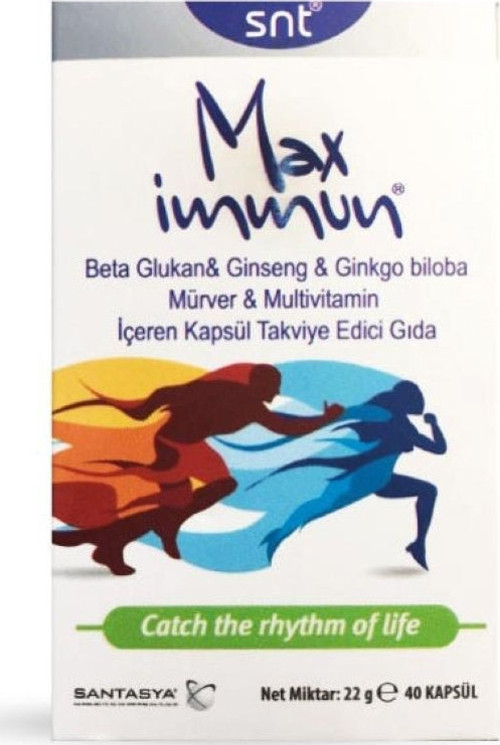 Max Immun Takviye Edici Gıda 40 Kapsül