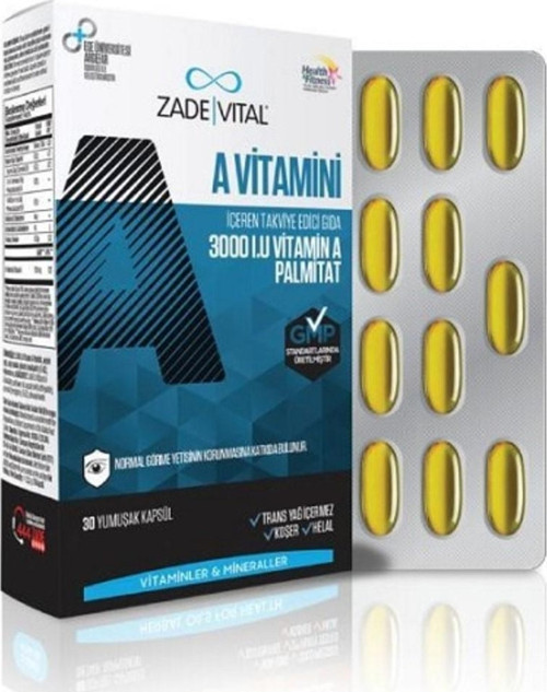 A Vitamini 30 Yumuşak Kapsül