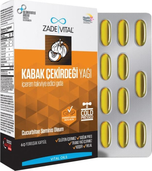 Kabak Çekirdeği Yağı 60 Kapsül