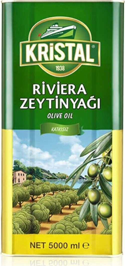 Riviera Zeytinyağı 5 Litre Teneke