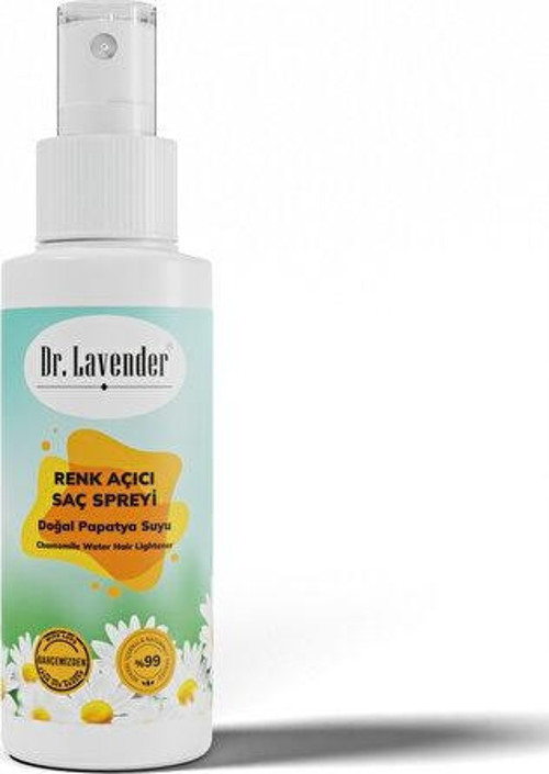 Doğal Papatya Özlü Renk Açıcı Saç Spreyi Papatya Suyu 100 ml