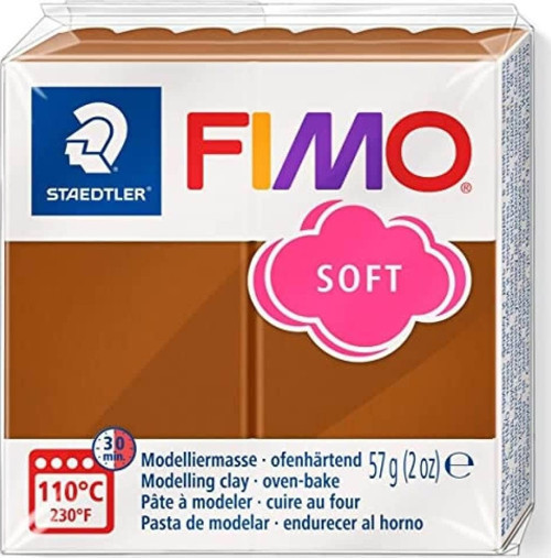 Fimo Polimer Kil 57gr Soft Modelleme Kili Karamel / 8020-7 07
