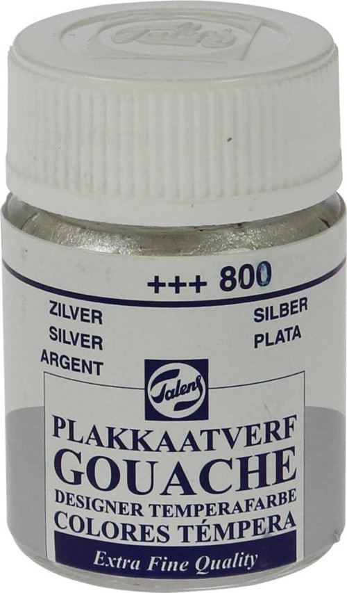 Gouache Jar 16ml Guaj Boya Silver / 800