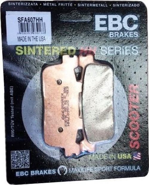 Sfa607hh 2007-2020 Kymco People S 125i Uyumlu Arka Fren Balatası Sinterli Balata