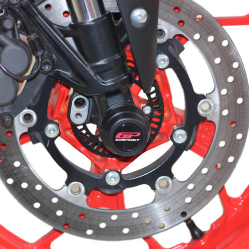 Yamaha MT-25 2015-2023 Uyumlu Ön ve Arka Aks Koruma Takozu Seti Siyah