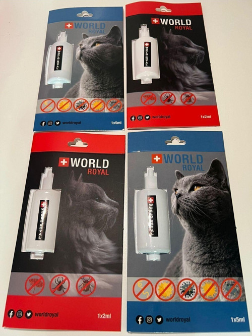 Kedi Iç Ve Dış Etkenlere Parazt Karşı Deri Ve Tüy Bakım Damla 4 Lü Avantajlı Paket
