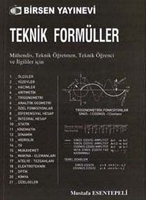 Birsen Yayınevi Teknik Formüller
