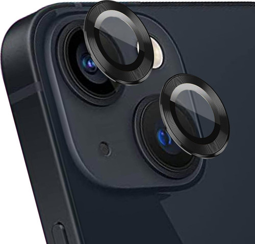 Apple iPhone 15 Plus Tekli Kamera Lens Koruma Camı Siyah