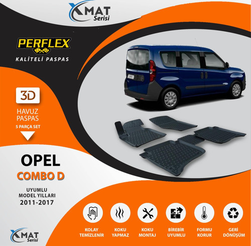 Paspas 3D Havuzlu X-Mat Combo D 2011-2017