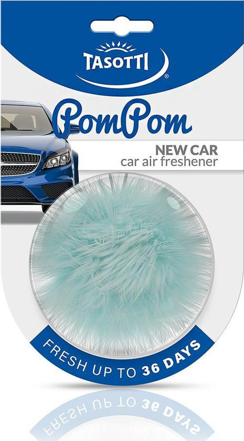 Pom Pom (New Car) Sıfır OtoEsanslı Ayna Altı Asma Koku