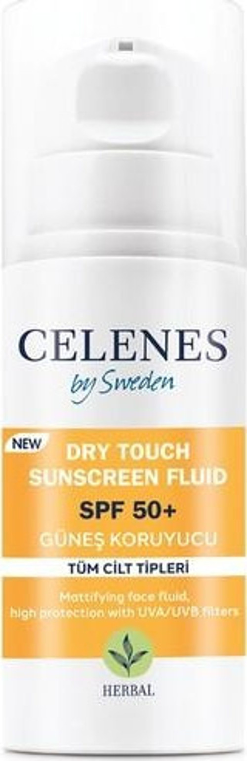 by Sweden Herbal Dry Touch Yüksek Korumalı Fluid 50 Spf / Güneş Koruyucu / Yüz Ve Dekolte Bö