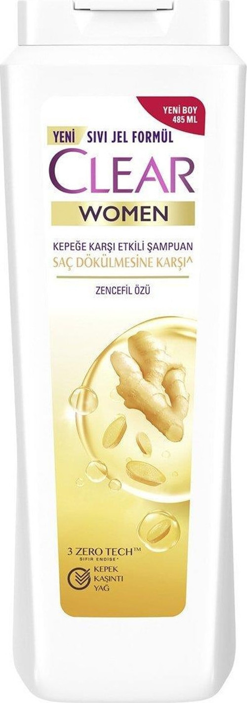 Women Kepeğe Karşı Etkili Saç Dökülmesine Karşı Zencefil Özü 485 ml