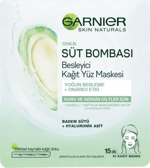 MASKE SÜT BOMBASI YÜZ ONARICI