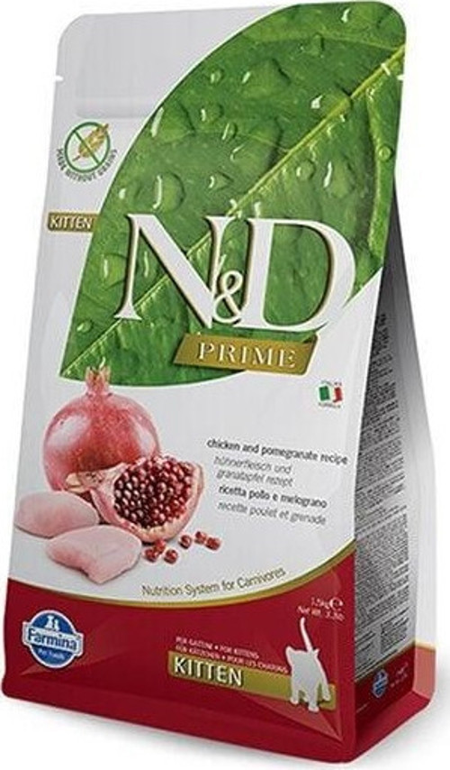 Prime Tavuk ve Narlı Yavru Kedi Maması 300 Gr