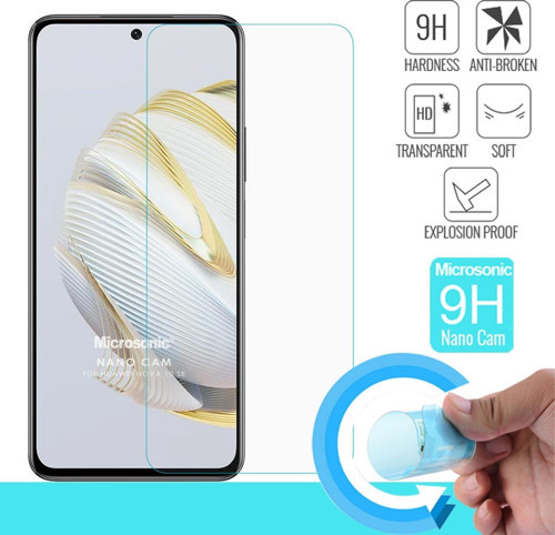 Huawei Nova 10 SE Nano Glass Cam Ekran Koruyucu