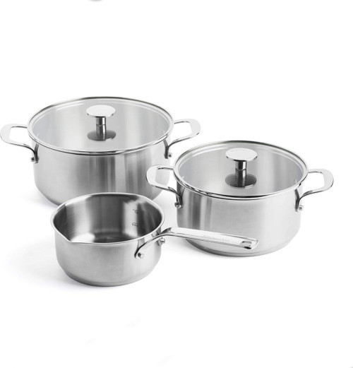 CC005088-001 Çelik 20 - 24 cm Tencere ve 16 cm Sosluk Seti