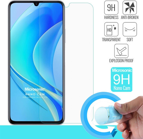 Huawei Nova Y70 Nano Glass Cam Ekran Koruyucu