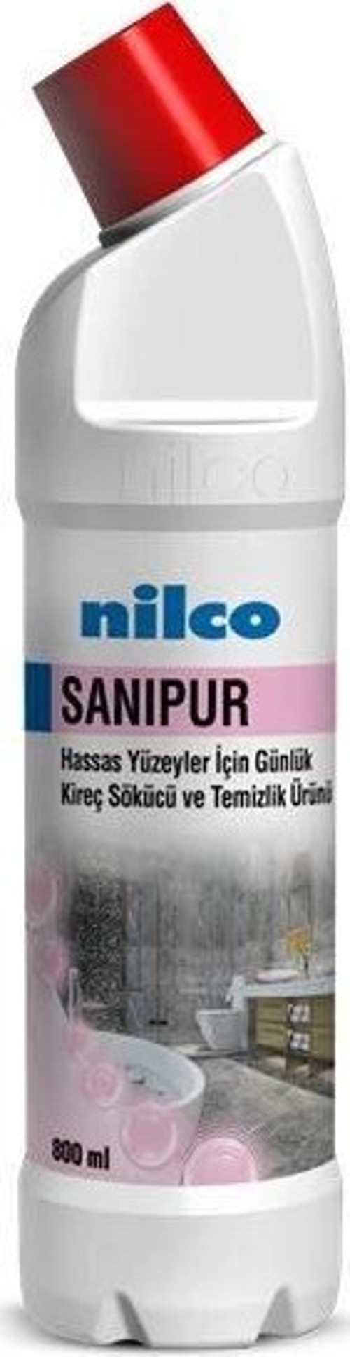 3202681 Quick Sanipur Hassas Yüzeyler İçin Günlük Kireç Sökücü 1 lt