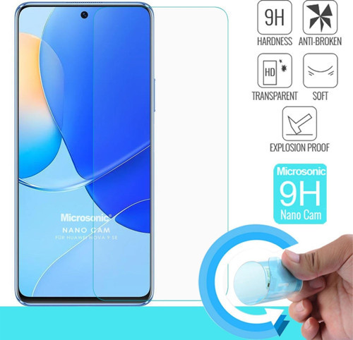 Huawei Nova 9 SE Nano Glass Cam Ekran Koruyucu