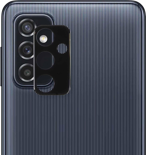 Samsung Galaxy M23 Kamera Lens Koruma Camı V2 Siyah