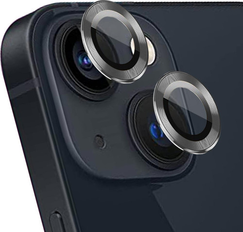 Apple iPhone 13 Tekli Kamera Lens Koruma Camı Füme