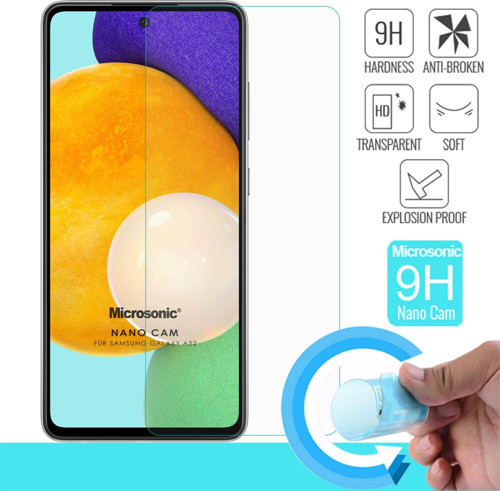Samsung Galaxy A52s Nano Glass Cam Ekran Koruyucu