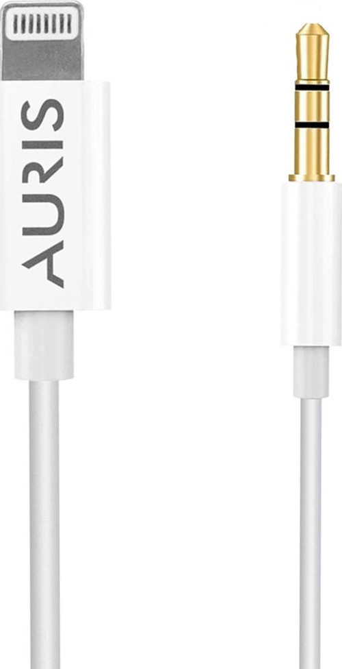 AU08 Lightning - 3.5mm 1m AUX Kablo