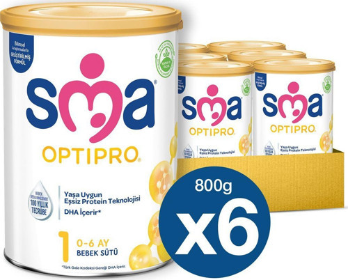 Optipro 1 Probiyotik Bebek Sütü 800 Gr 6 Adet