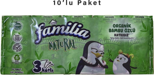 10'Lu Paket Cep Mendili