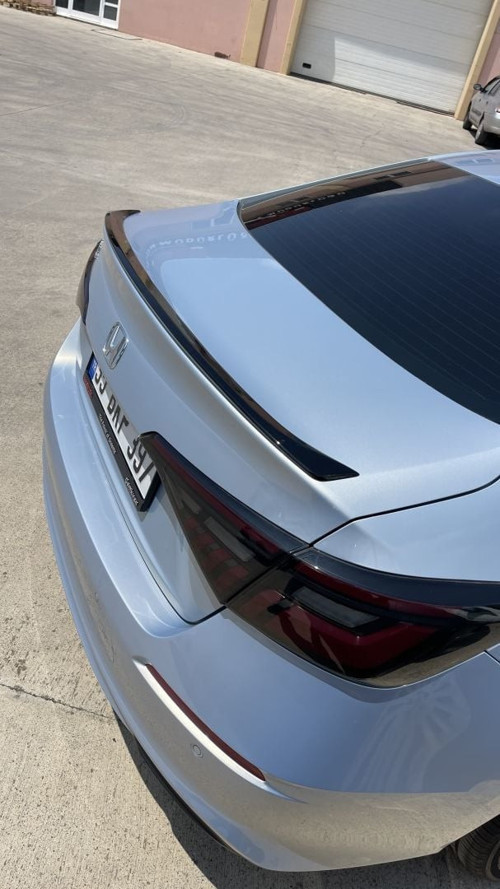 Honda civic fe1 bagaj üstü spoiler hybrid pianoblack 2021+