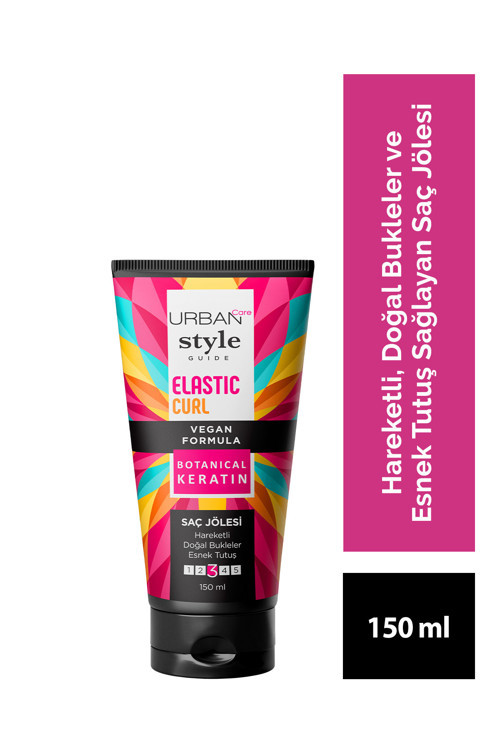 Care Style Guide Elastic Curl Hareketli Doğal Bukleler Sağlayan Jöle-Esnek Tutuş-Vegan-150 ML