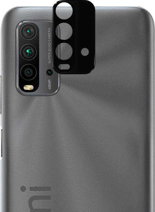 Xiaomi Redmi 9T Kamera Lens Koruma Camı V2 Siyah