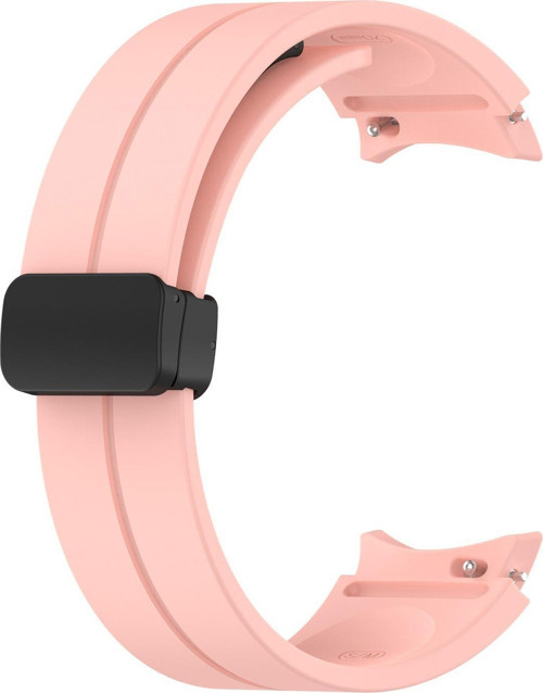 Samsung Galaxy Watch 6 44mm Kordon Ribbon Line Pembe