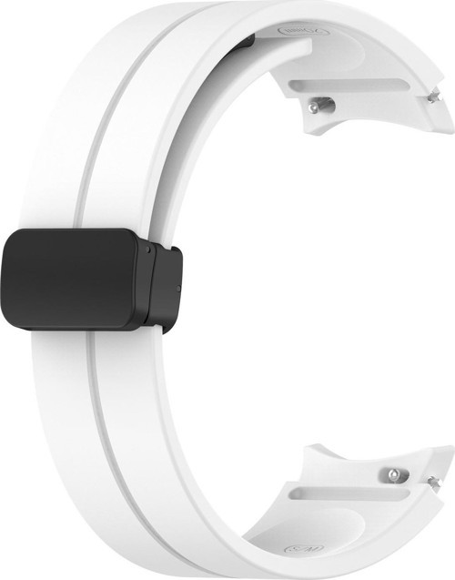 Samsung Galaxy Watch 6 44mm Kordon Ribbon Line Beyaz