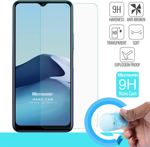 Vivo Y20 Nano Glass Cam Ekran Koruyucu